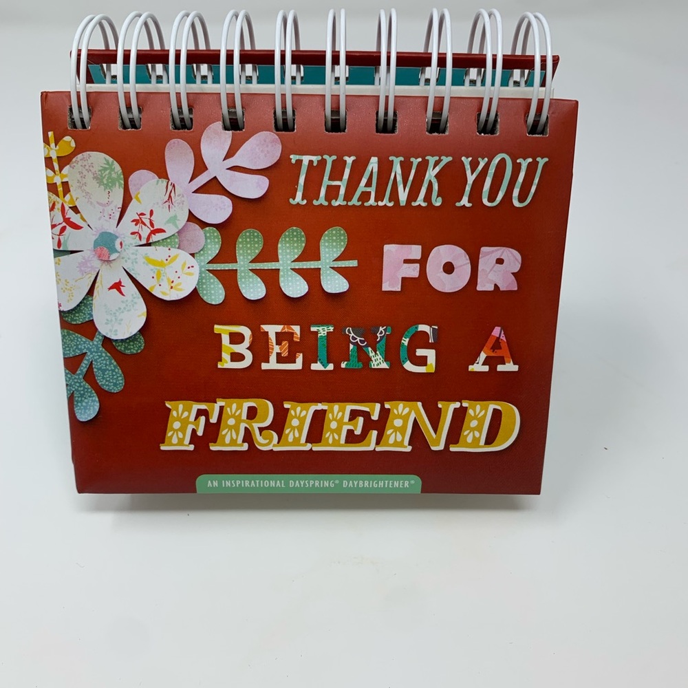 Dayspring Inspirational Day Brightener Gift Item Calendar Ring Binder